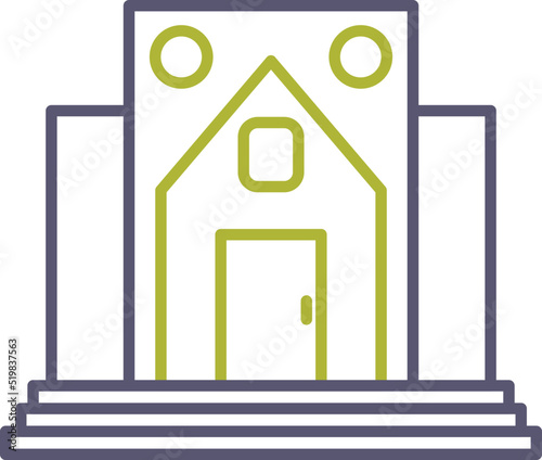 Museum Building Icon