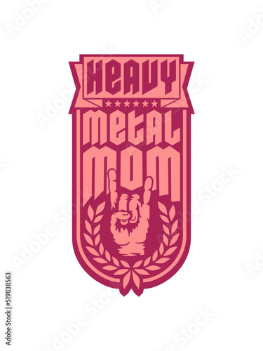 Heavy Metal Mom Logo 
