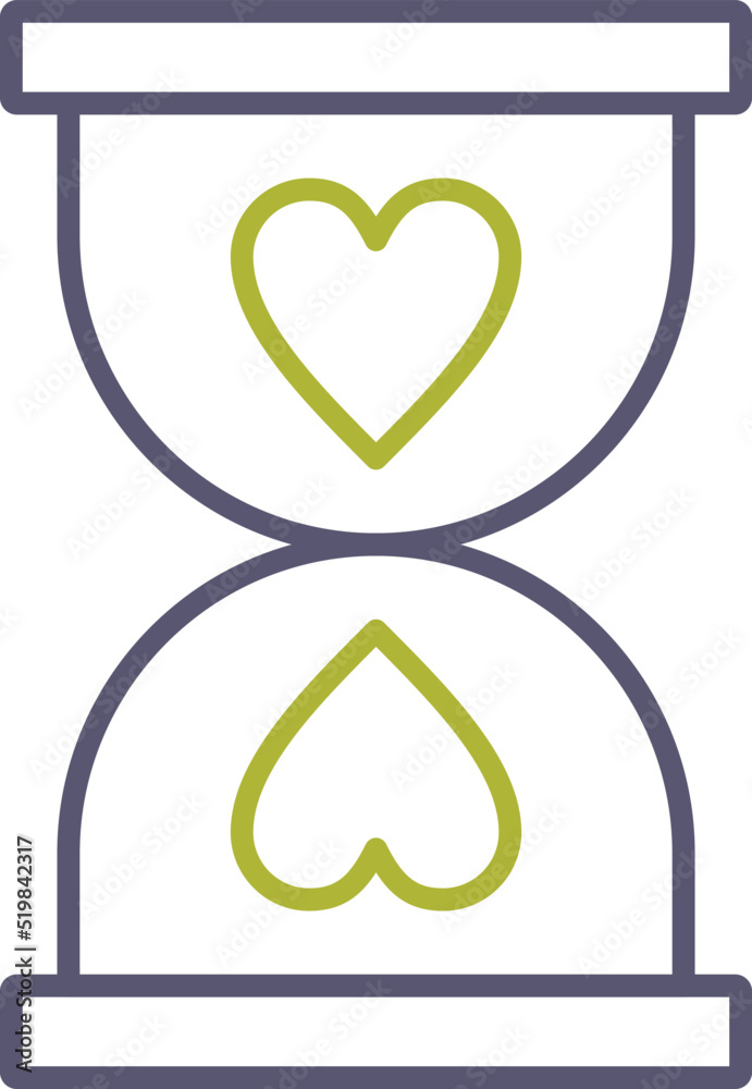 Obraz premium Hourglass Icon