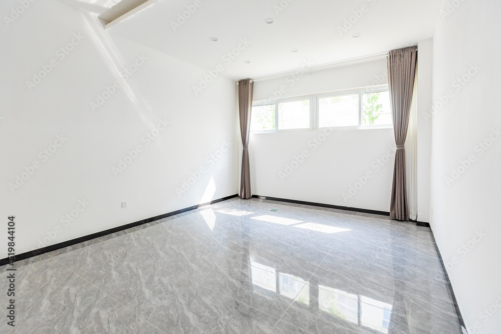 Fototapeta premium Empty modern interior corridor space