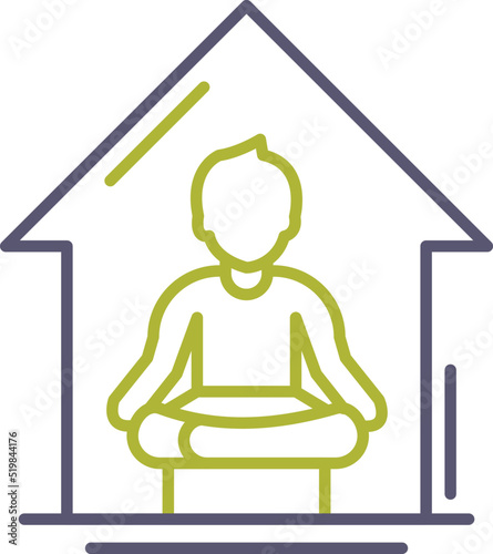 Yoga At home Icon