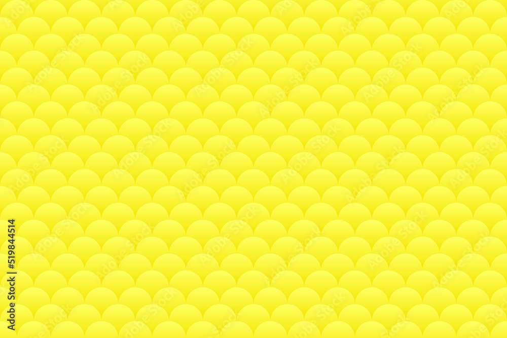 Yellow fish scales or mermaid scales pattern background.
Yellow fish scales or mermaid scales pattern background.