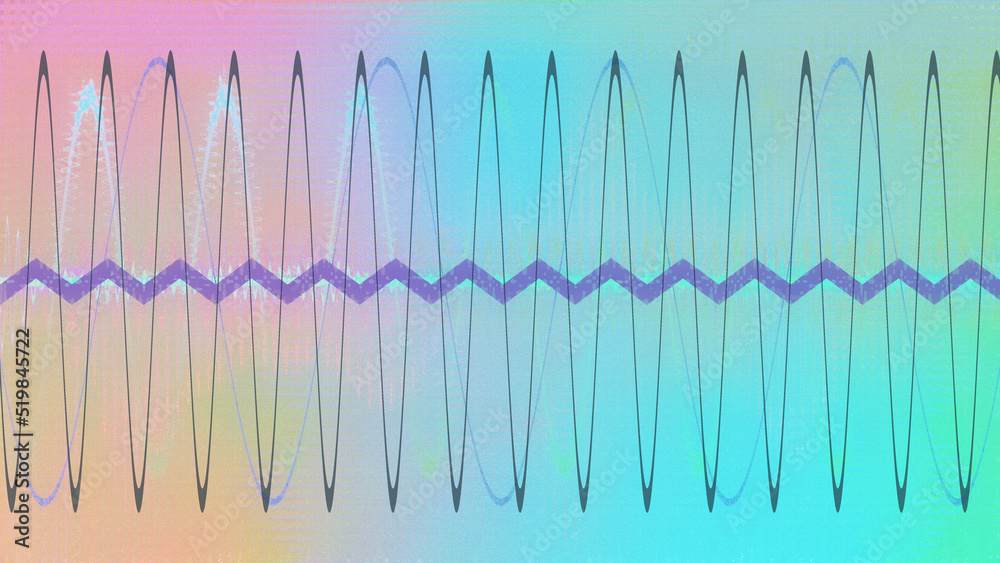 Abstract wavy multicolored background image. Abstract wavy multicolored background image.