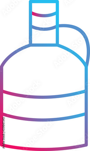 Unique Moon Shine Vector Icon