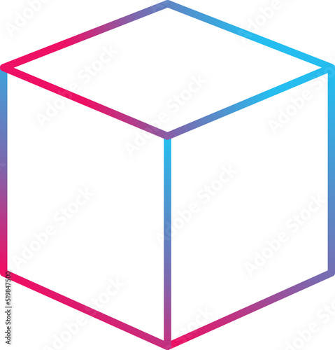 Cubic Design Vector Icon