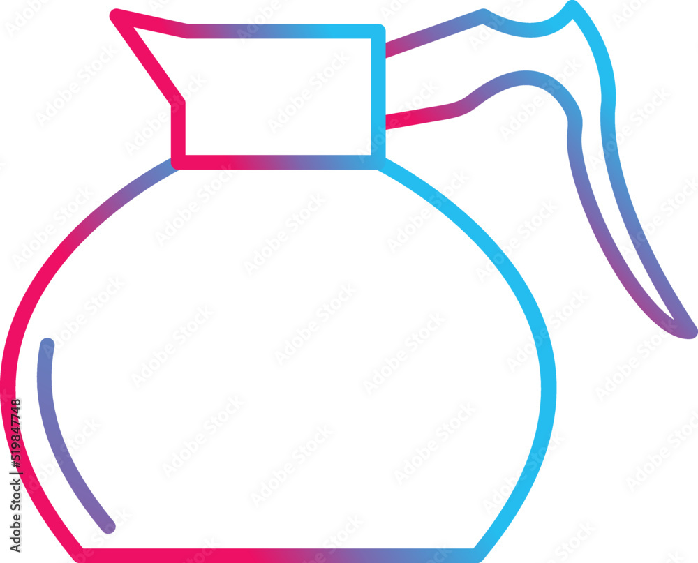 Coffee Pot Vector Icon Coffee Pot Vector Icon