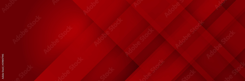 Modern red abstract vector long banner. Minimal background with waves arrows geometric shapes and copy space for text. Social media cover and web wide banner template Modern red abstract vector long banner. Minimal background with waves arrows geometric shapes and copy space for text. Social media cover and web wide banner template