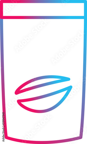 Coffee Bag Vector Icon