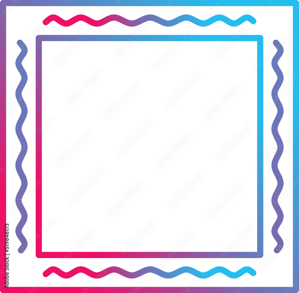 Unique Frame Vector Icon Unique Frame Vector Icon