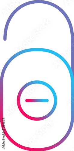 Do not Disturb Vector Icon