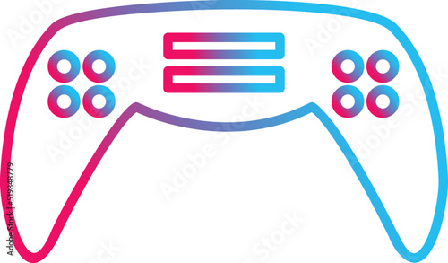 Unique Gaming Console Vector Icon