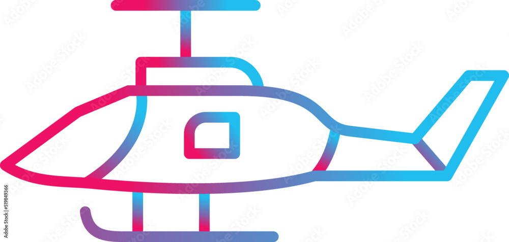 Military Helicopter Icon Military Helicopter Icon
