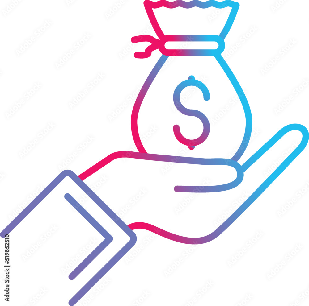 Obraz premium Wage Icon