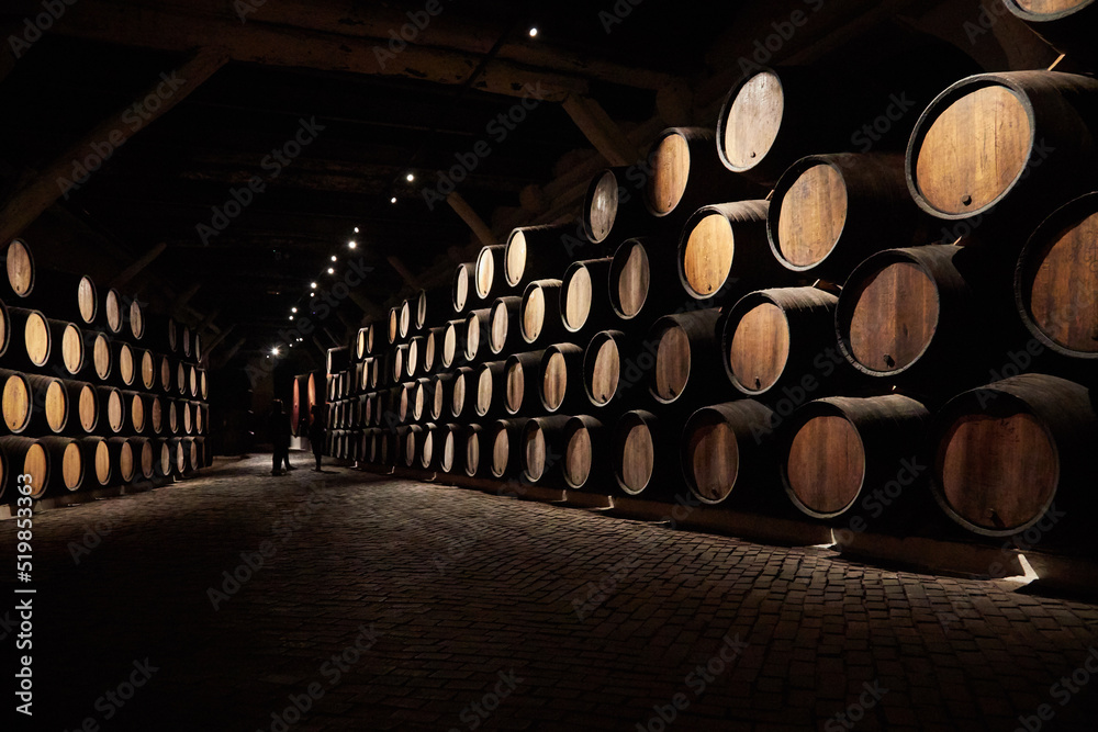 Fototapeta premium Barricas, cava