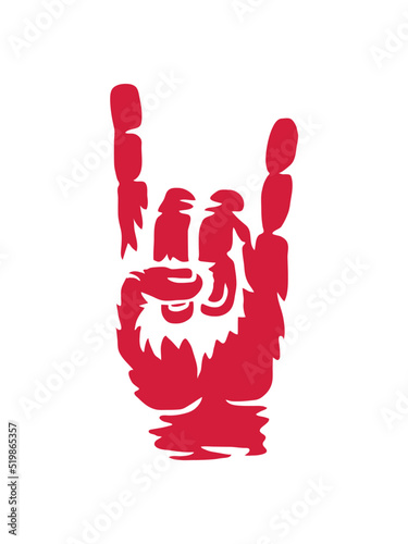 Cool Heavy Metal Handzeichen 
