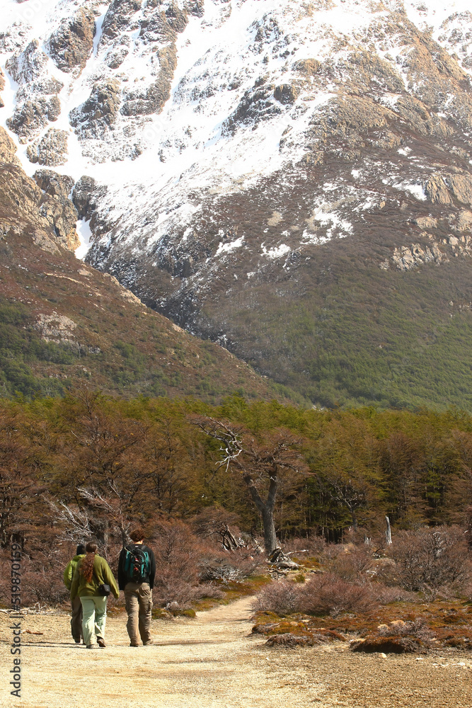 Hiking at El Chalten, Patagonia, Argentina