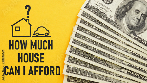 How much house can i afford Home Mortgage Affordability.