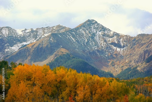 Mountains in fall