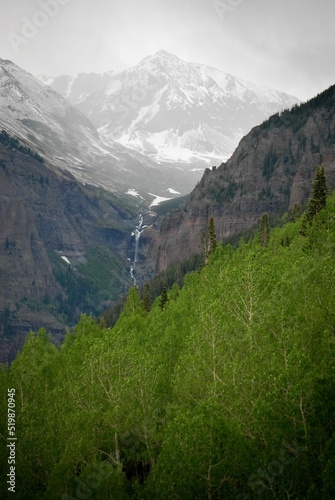 landscape in the mountains