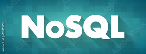NoSQL - database provides a mechanism for storage and retrieval of data that is modeled in means other than the tabular relations used in relational databases, text concept background