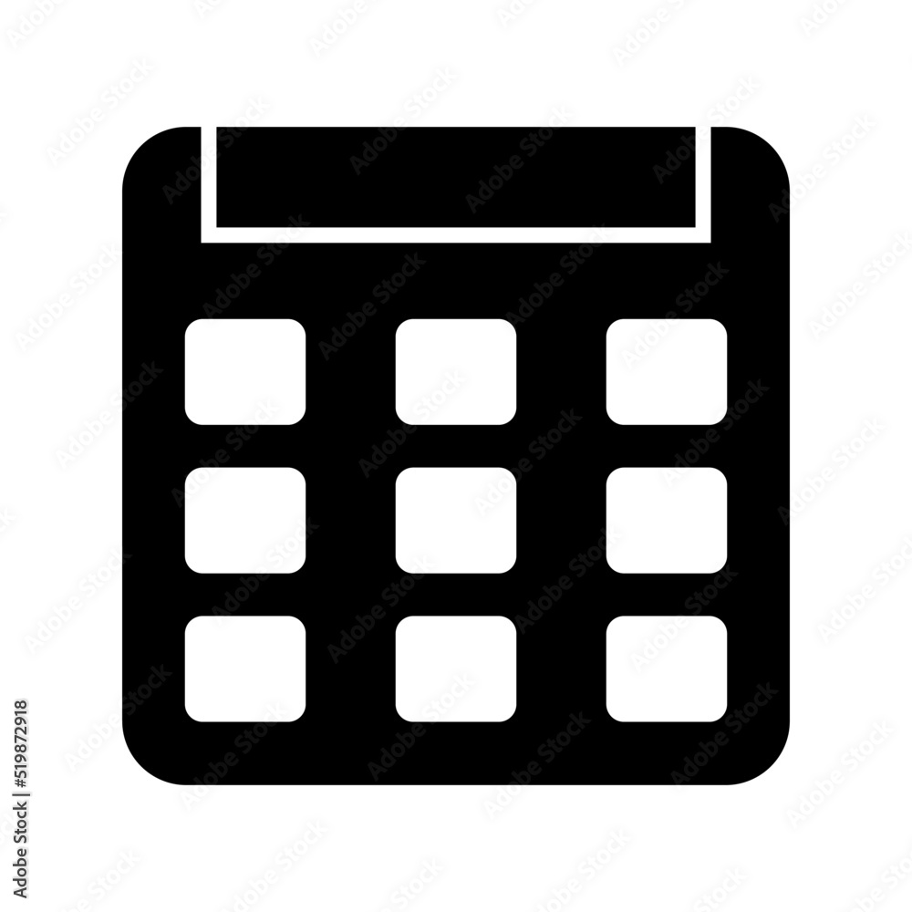 calendar icon or logo isolated sign symbol vector illustration - high quality black style vector icons
calendar icon or logo isolated sign symbol vector illustration - high quality black style vector icons