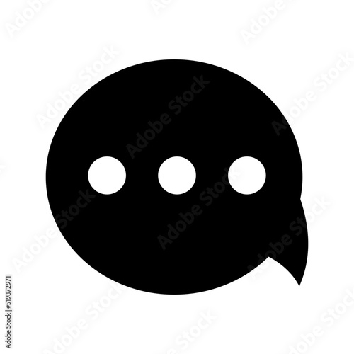 comment icon or logo isolated sign symbol vector illustration - high quality black style vector icons 