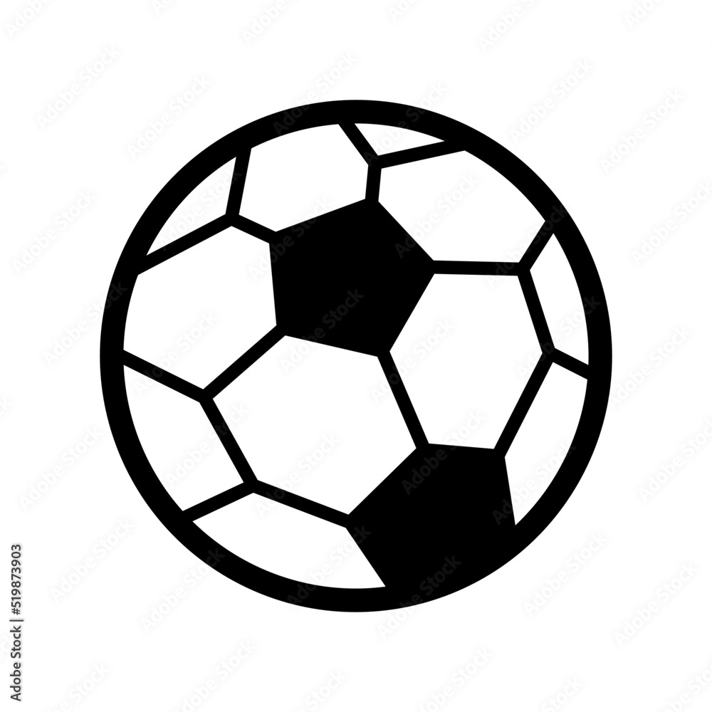 Fototapeta premium football icon or logo isolated sign symbol vector illustration - high quality black style vector icons 