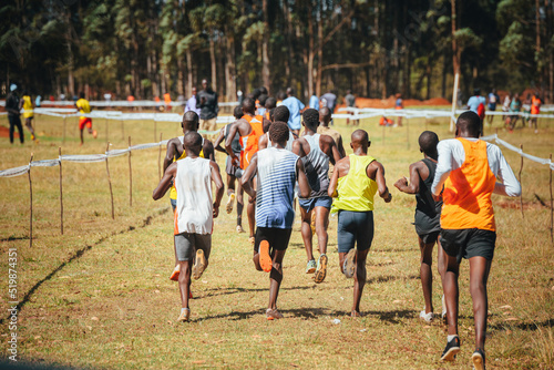 Running races in Kenya, The best athletes and endurance athletes in the world compete in cross-country races. Running photo