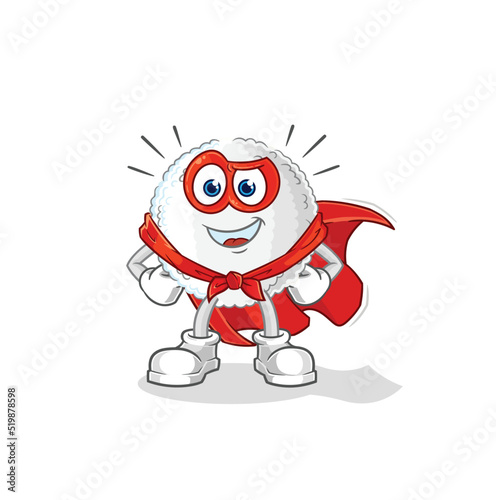 white blood heroes vector. cartoon character