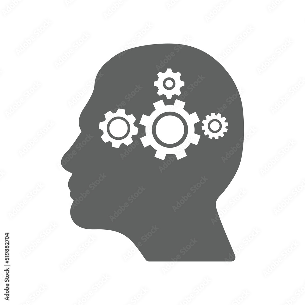 Gear, options, preferences icon. Gray vector sketch. Gear, options, preferences icon. Gray vector sketch.