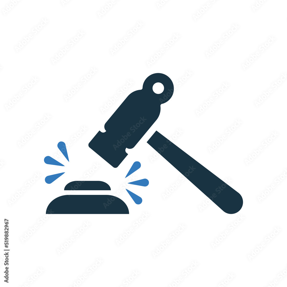Hammer, legal, judge icon. Editable vector graphics. Hammer, legal, judge icon. Editable vector graphics.
