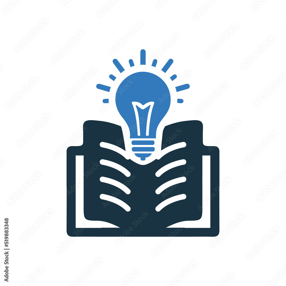 Book, Knowledge icon. Editable vector graphics. Book, Knowledge icon. Editable vector graphics.
