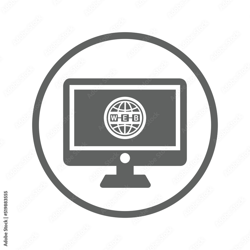 Laptop, screen icon. Gray vector design. Laptop, screen icon. Gray vector design.
