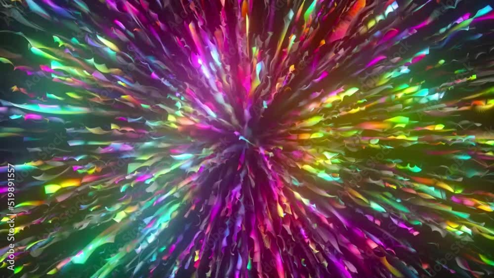 Colorful Confetti Backgrounds Loop. This Colourful Confetti Backgrounds Loop motion graphic is conffeties footage for download to Decorate Lighting and dropbacks. Colourful strings is a ready 
