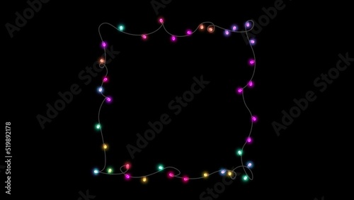 LED Christmas Celebration Lights  photo