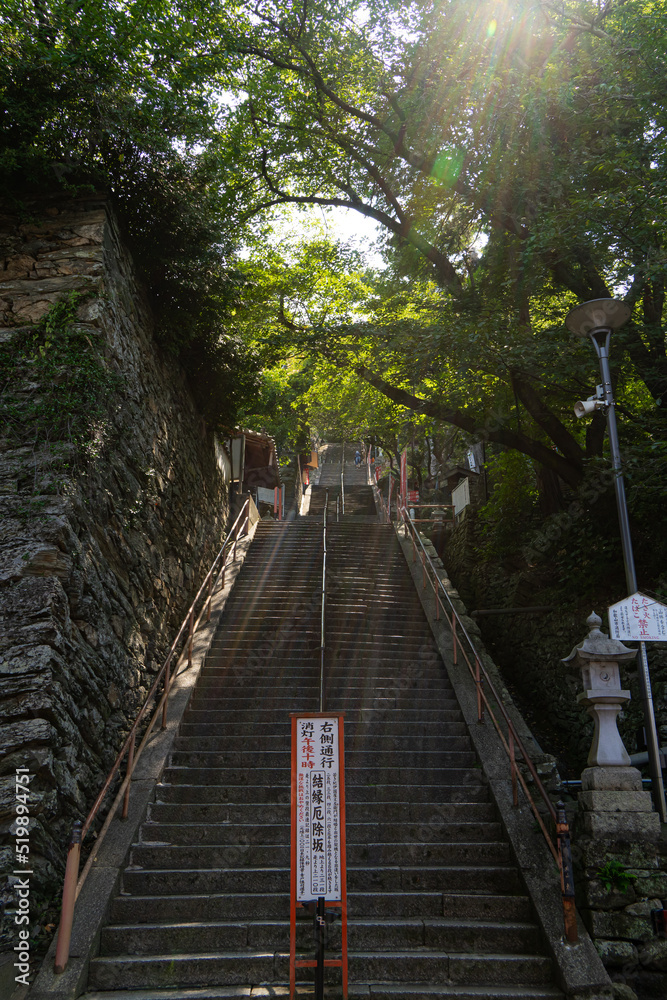 Obraz premium 紀三井寺 結縁厄除坂 