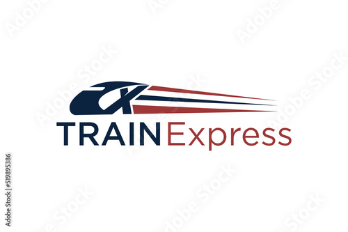 Train locomotive logo transportation speed railway electric