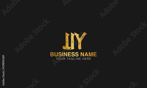 UY initial logo | initial based abstract modern minimal creative logo, vector template image. luxury logotype logo, real estate homie logo. typography logo. initials logo.