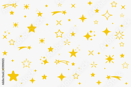 seamless background with stars