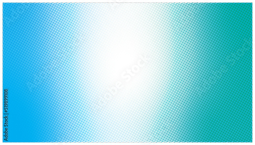 Abstract color halftone background. Blue and green color halftone background. Gradient abstract halftone background.