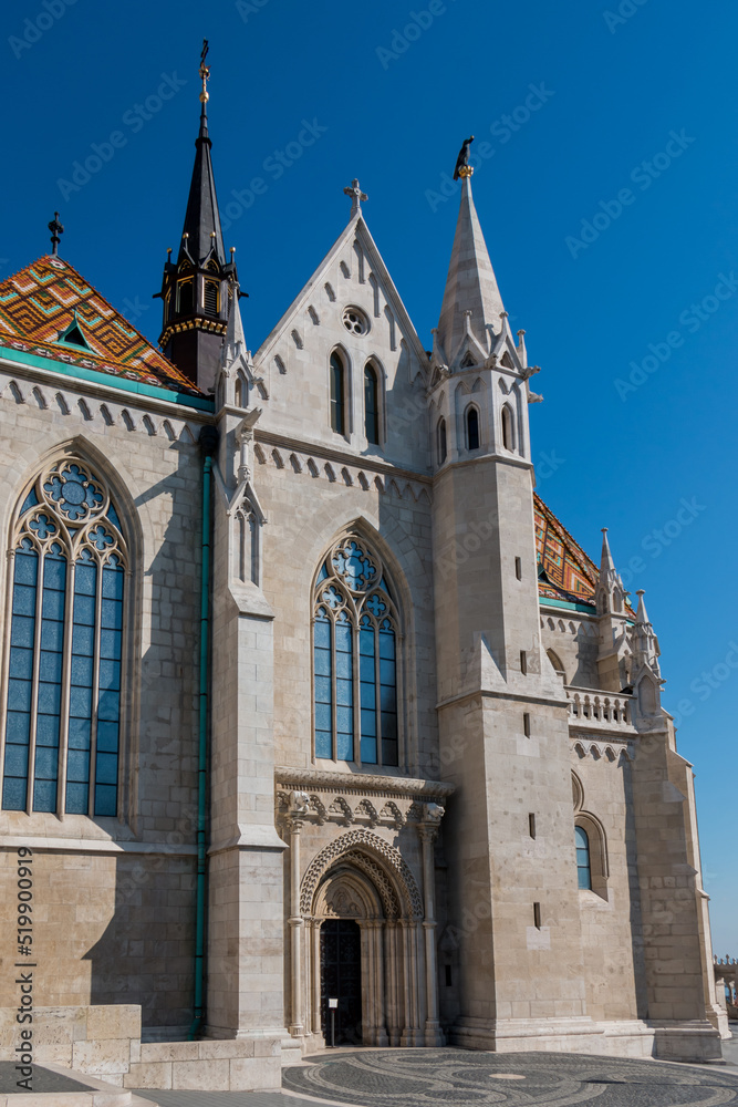 Fototapeta premium Matthias Church in Budapest. Hungary.