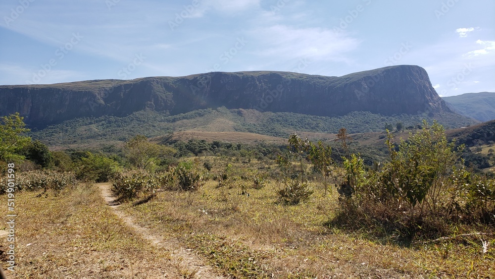 Panoramic view of Serra da Canastra park in Minas Gerais, MG, Brazil Panoramic view of Serra da Canastra park in Minas Gerais, MG, Brazil
