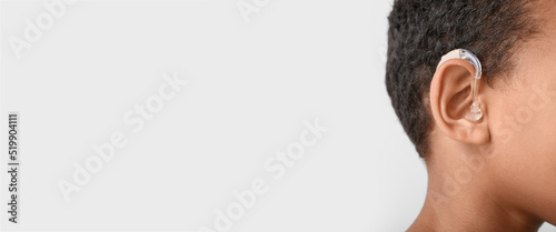 Little African-American boy...