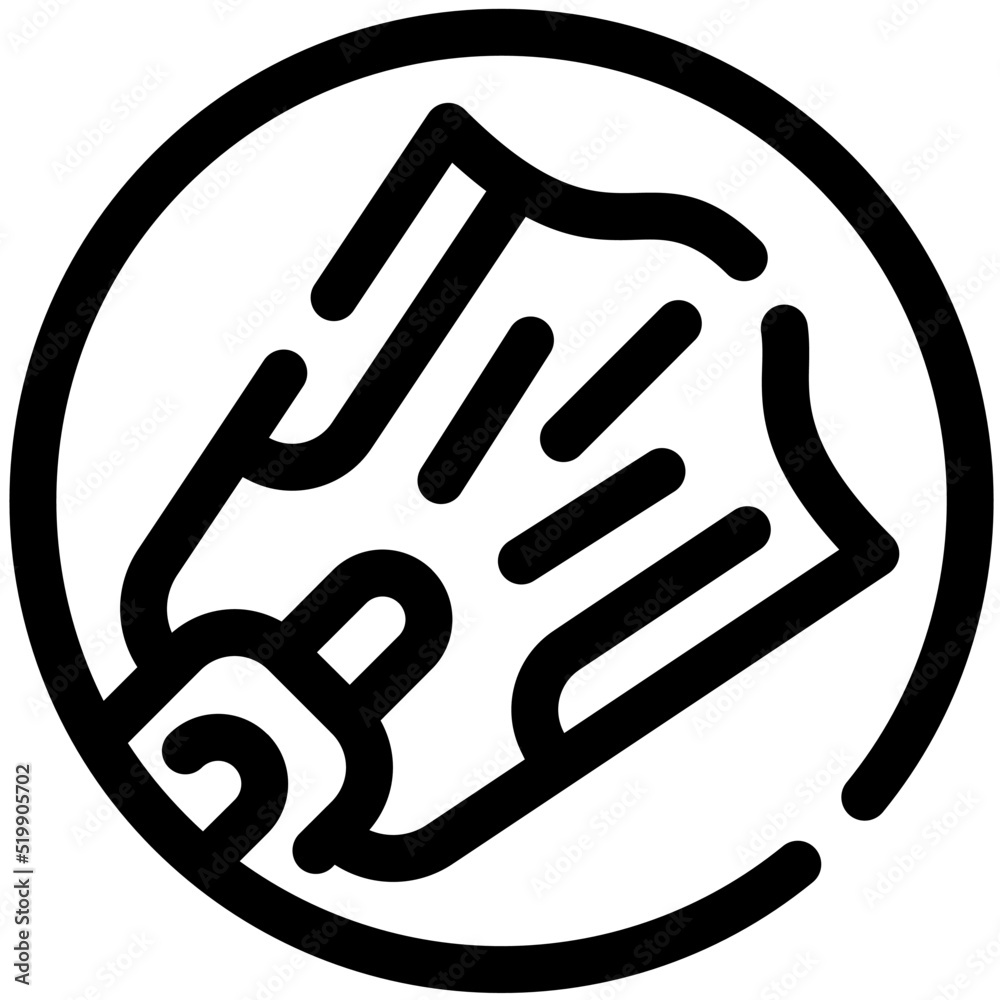 Fins Icon Line Style Fins Icon Line Style
