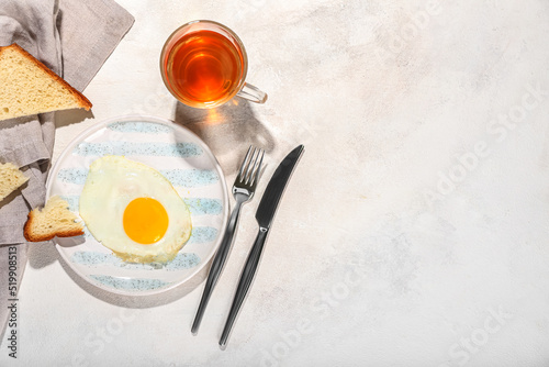 Healthy breakfast meal with...