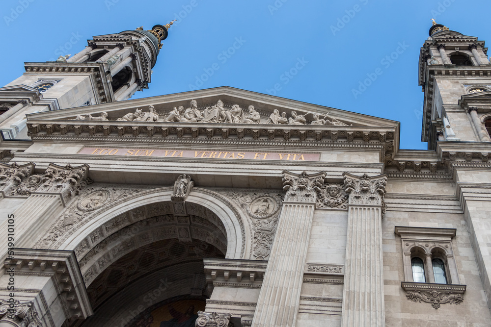 St. Stephen's Basilica in Budapest. Hungary. St. Stephen's Basilica in Budapest. Hungary.