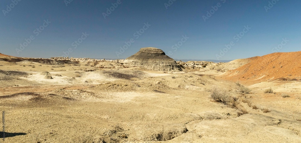 Bisti Badlands rock formation