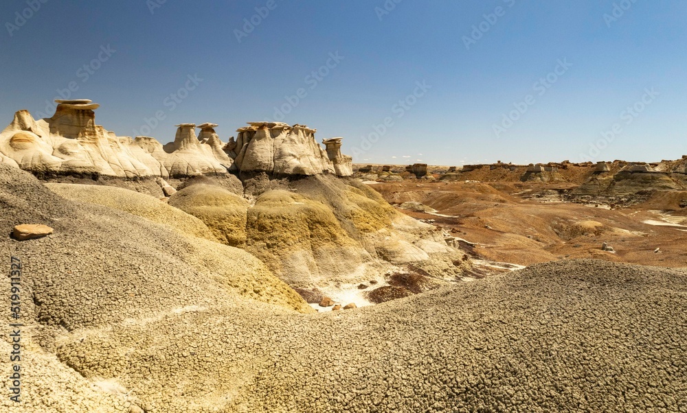 Bisti Badlands rock formation