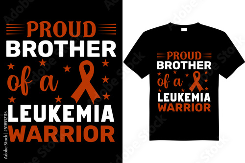 leukemia awareness t-shirt design vector file