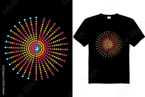 international dot day t-shirt design vector